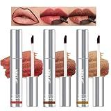 Detachable Lip Liner Set 3 Colors Peel lip liner Longwear and Pigmented Lip Pencil Peel Off Lip Stain