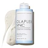 Olaplex No. 4C Bond Maintenance Clarifying Shampoo, Deep Cleans, Softens, Restores Shine, & Clarity, For All Hair Types Experiencing Product Buildup or Excess Oil, 8.5 fl oz