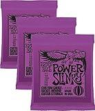 Ernie Ball Power Slinky Guitar Strings (Pack of 3) (2220x3)