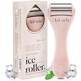 Kitsch Ice Roller for Face - Stainless Steel Ice Face Rollers for Women - Soothes Facial Puffiness, Sore Muscles, and Headaches | Self Care Gifts for Women - Terracotta
