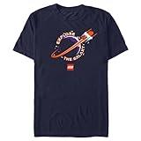 Men's Lego Explore The Galaxy T-Shirt - Navy Blue - Large