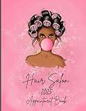 Hair Stylist Appointment Planner: Daily and Hourly Planner to Schedule Appointments For Clients | appointment book 15 minute increments | Hair dresser, hair Salon, beauty, massage salon