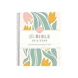 2025NEW The Bible In A Year: A 52-Week Bible Study For Women Spiral, Spiral Bible In A Year, The Daily Walk Bundle, A Daily Bibles Study Workbook With Note Taking Space For Guided Reading Plan