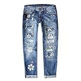 Green Tops Lightweight Joggers Jean Jackets for Women Fashion Blue Joggers Pink Dress Plus Size Plus Size Going Out Tops Bootcut Jeans Black Flare Jeans for Women(12-Blue,XX-Large)