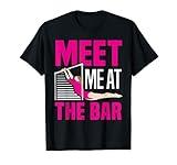 aerobatics acrobats gymnasium meet me at the bar funny T-Shirt