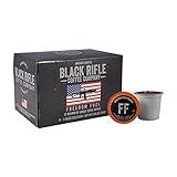 Black Rifle Coffee Company Dark Roast K Cups - Single Serve K Cups Coffee Pods - Kcup Pods Compatible with Keurig 1.0 & 2.0 - Made from Pure Arabica Beans (Freedom Fuel, 12 Count)