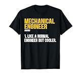 Mechanical Engineer Definition Funny Mechanical Engineering T-Shirt