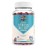 Garden of Life Herbals Stress Relief Gummy with Rhodiola & Saffron for Positive Mood & Stress Response Plus Prebiotics & Probiotics for Digestive Support – Non-GMO, Gluten-Free, Kosher, 30 Servings