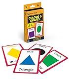 Carson Dellosa 54 Colors and Shapes Flash Cards, Toddler Learning Flashcards for Kids Ages 4 and Up, Educational Games for Preschool and Kindergarten Reading Readiness