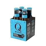 Q Mixers Club Soda, Premium Cocktail Mixer Made with Real Ingredients, 6.7 Fl Oz bottles (Pack of 4)