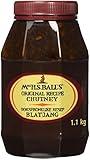 Mrs H.S. Balls Original Flavor Chutney, The Recipe That Survied A Shipwreck, (1) 1.1Kg, In A Wide Mouth Octagonal Plastic Jar - Imported from South Africa -