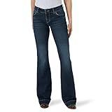 Wrangler womens Retro Mae Mid Rise Wide Leg Trouser Jeans, Samantha, 5 1 US