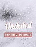 Undated Monthly Planner: 24 Month Calendar with Notes Pages 8.5 x 11 Inches (Volume 8)