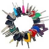 50 Heavy Equipment Keys Master Set Construction Ignition Keys Set Fits Catrepillar CAT Case JD Gehl JCB Hyster JLG Komatsu Kubota Yanmar Takeuchi New Holland Volvo