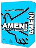 Amen Bible Trivia and Charades Game – Christian Faith-Based Edition for Adults, Teens, and Families – Guess Words with Talking or Action Challenges