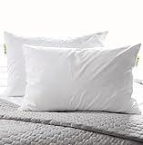 Authentic Choice Hotels’ Luminesse Hypoallergenic Green Label Luxury Soft Pillow, White, Standard (Pack of 1)