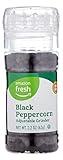 Amazon Fresh, Black Pepper Grinder, 2.2 Oz