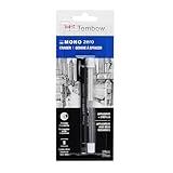 Tombow 57317 Mono Zero Eraser Value Pack, Rectangle 2.5mm. Precision Tip Pen-Style Eraser with Refill