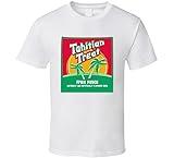 Tahitian Treat Popular Fruit Punch Flavored Soda Drink T Shirt L White