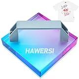 HAWERSI HTV Cooling Block with Handle,Craft Tool Cooler for Heat Press,Accessories for Cricut Sublimation Paper,Heat Transfer Vinyl,Sublimation HTV, DTF Film,Iron on Vinyl,Heat Transfer Paper