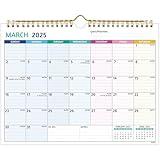 Wall Calendar 2025-2027 – Mar 2025 – Feb 2027, 2 Year Calendar 2025-2027, 11 x 8.5 In, 2025 Calendar 24 Months, Small Monthly Calendar 2025, with Ruled Blocks, Thick Paper, Holidays, To-dos ＆ Notes