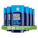 Right Guard Sport Invisible Solid Antiperspirant & Deodorant, 4-in-1 Protection for Men, 48-Hour Odor Control, Fresh Scent, 2.6 oz. (6 count)