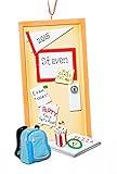 School Christmas Holiday Dorm Room Ornament-Free Name Personalized-Shipped In One Day