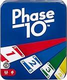 Mattel Games Phase 10 Card Game for Families, Adults & Kids, Challenging & Exciting Rummy-Style Play with Storage Tin (Amazon Exclusive)