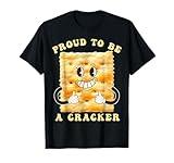 Proud to Be a Cracker Funny Snack Themed Apparel T-Shirt