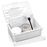 Leelosp Basic Latent Fingerprint Kit Bichromatic Fingerprint Powder Finger Print Forensic Science Kit