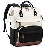 LOVEVOOK Laptop Backpack for Women, 15.6 Inch Work Business Backpacks Purse with USB Port, Large Capacity Nurse Bag College Bookbag for School, Waterproof Casual Daypack for Travel