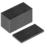 Fanmao 10 Pcs 2" × 4" Welding Coupons Practice Kit, Square Welding Steel Plate, 1/4" Thick