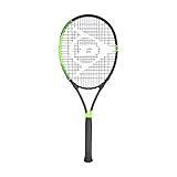 Dunlop Sports Elite 270 Pre-Strung Tennis Racket, 1/4 Grip, Black/Green