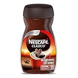 NESCAFÉ CLÁSICO Instant Coffee, Dark Roast Coffee, 1 Jar (7 Oz)