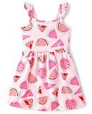 The Children's Place,Baby-Girls,and Toddler Casual Everyday Sleeveless Dresses,Watermelons,4 Years