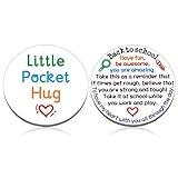Back to School Supplies for Students, First Grade School Supplies for Daughter Son, Back to School Essentials, Pocket Hug Token, First Day of School Gifts for 1st Grad, Dorm Room Essentials for Guys