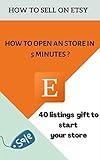 HOW TO OPEN AN ETSY STORE IN 5 MINUTES?