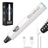 Etcokei Rechargeable Thread Burner for Jewelry Making - Cordless Thread Zapper & Cautery Pen for Beading, Bracelet Making, Leather Craft, Sewing & Stringing Projects (Replacement Tip Not Included)