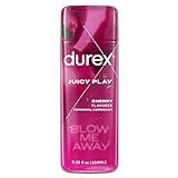 Durex Water Based Lube for Sex, Cherry Flavored Lube, Anal Lube & Sex Lube for Women & Men, Personal Lubricant for Oral Sex & Anal Sex, Sex Lubricant & Sex Toy Lube, 3.38 fl oz