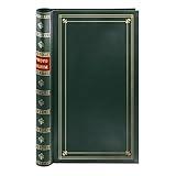 Spiral Bound Photo Album 300 Bi-Directional Memo Pockets Hold 4x6 Photos, Hunter Green
