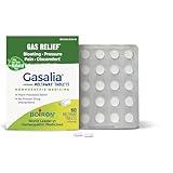 Boiron Gasalia Tablets for Relief from Gas Pressure, Abdominal Pain, Bloating, and Discomfort - 60 Count