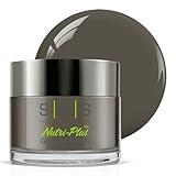 SNS Nail Dip Powder, Gelous Color Dipping Powder - Wind Song (Matte Gray) - Long-Lasting Dip Nail Color Lasts 14 Days - Low-Odor & No UV Lamp Required - 1oz