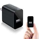 Kiewn 1080P Mini Camera 64GB Security Camera Charger with Motion Detection/Night Vision