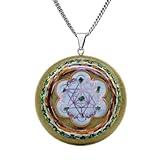 Metayantra Orgone Pendant with Moldavite – Energy Activator & Consciousness Expansion Tool - 36 Vortex