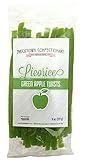 Green Apple Licorice Twists - Fat-Free Old Fashioned Gourmet Green Apple Licorice Candy - Soft & Chewy Texture with Bold Fresh Flavor - Licorice Candy - (8 oz)