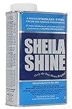 Sheila Shine 1 Quart Can Stainless Steel Cleaner and Polish, Protects Household Kitchen Surfaces, Removes Grease, Fingerprints & Watermarks, Stainless Steel Cleaner for Appliances, Fridge, Oven & Sink