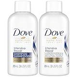 Dove Travel Essentials Shampoo and Conditioner Set – Dove Nutritive Solutions Intensive Repair for Damaged Hair, 3 Oz Ea