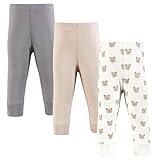 Hudson Baby Unisex Baby Cotton Pants and Leggings, Cozy Cutie, 3-6 Months