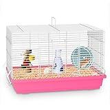 Hamster Cages, Small Animal Travel Cages - Ideal for Temporarily Transporting or Carrying Hamsters, Guinea Pigs, Rats, Parrots, Birds, Squirrels and Other Small Animals.