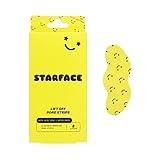 Starface World Lift Off Pore Strips, Blackhead Remover, Deep Cleansing Nose Strip, Patches for Pores (8 count)